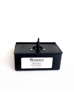 Caja de Estaciones No. 4 para Reloj de Vigilante Acroprint C-72